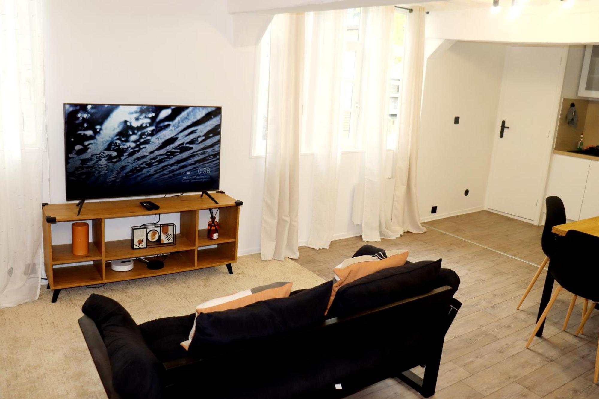 Liz Suite - T2 - Wifi - Queen Size Rouen Extérieur photo